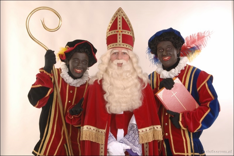 Sinterklaas (Santa Claus) and Zwarte-Piet-Netherlands