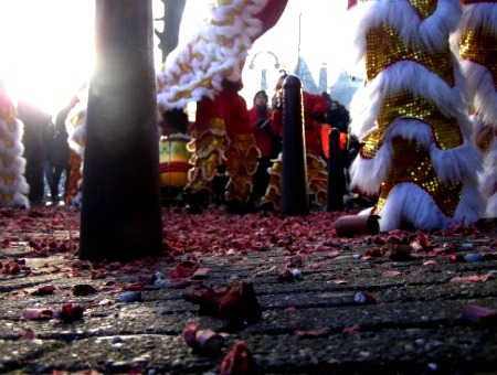 Chinese Dragon - Chinese New Year - Nieuwmarkt - Amsterdam